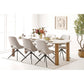 Fondi Spisebord - Spisebord, Cement Look, Sand/Brun 100X240X76 Cm ⎮ 5713917046744 ⎮ 2203152 