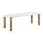 Fondi Spisebord - Spisebord, Cement Look, Sand/Brun 100X240X76 Cm ⎮ 5713917046744 ⎮ 2203152 