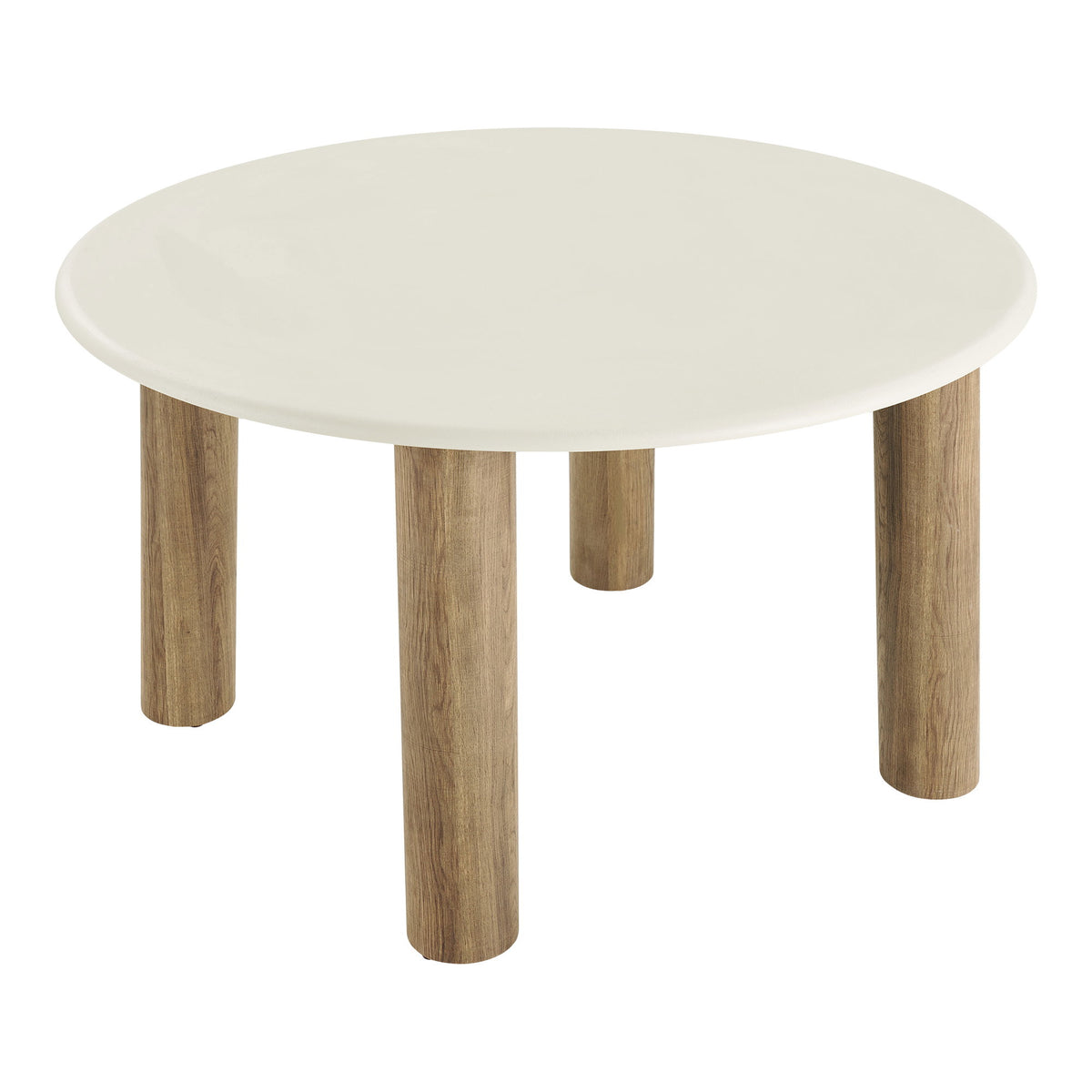Fondi Spisebord - Spisebord, Cement Look, Sand/Brun Ø120X76 Cm ⎮ 5713917046751 ⎮ 2203153 
