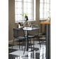 Fano Cafebord - Cafebord, Melamin, Mørk Stenlook, Metal Base 70X70X75 Cm ⎮ 5713917033287 ⎮ 2250002 
