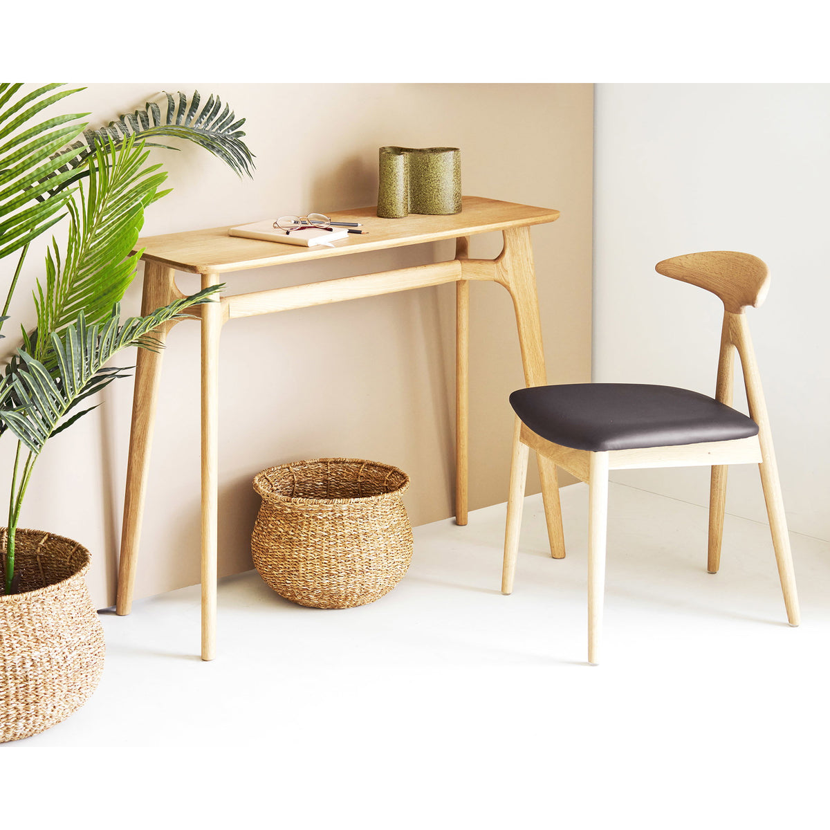 Rennes Konsolbord - Konsolbord, Eg, Natur 35X100X81 Cm ⎮ 5713917046591 ⎮ 2301089 
