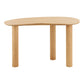 Livigno Skrivebord - Skrivebord, Eg/Egefiner, Organisk Form, Natur 60X120X75 Cm ⎮ 5713917046607 ⎮ 2402060 