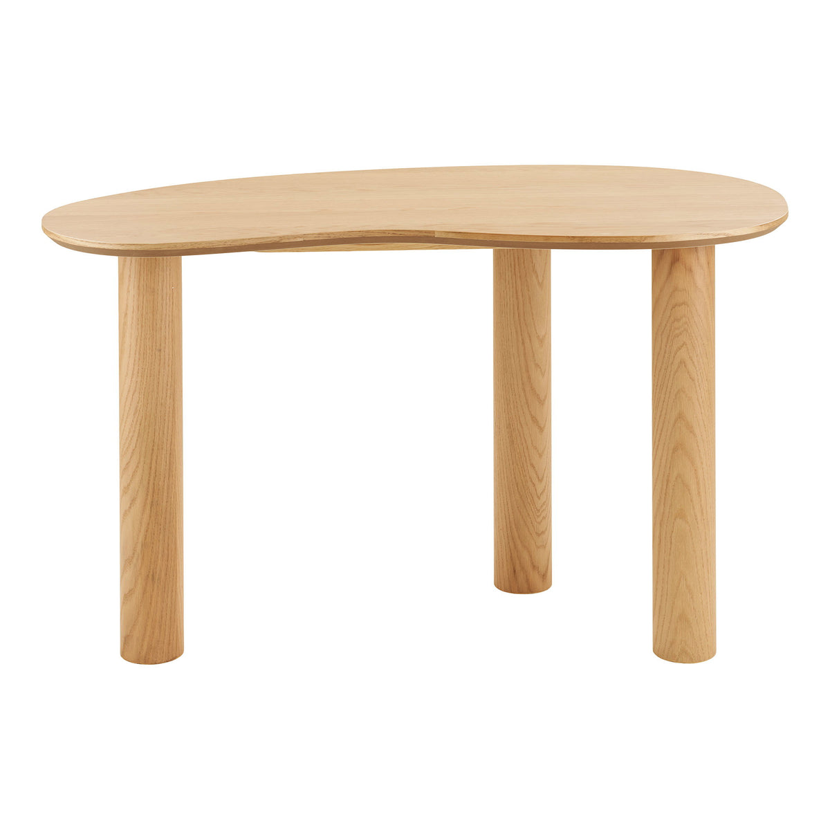 Livigno Skrivebord - Skrivebord, Eg/Egefiner, Organisk Form, Natur 60X120X75 Cm ⎮ 5713917046607 ⎮ 2402060 