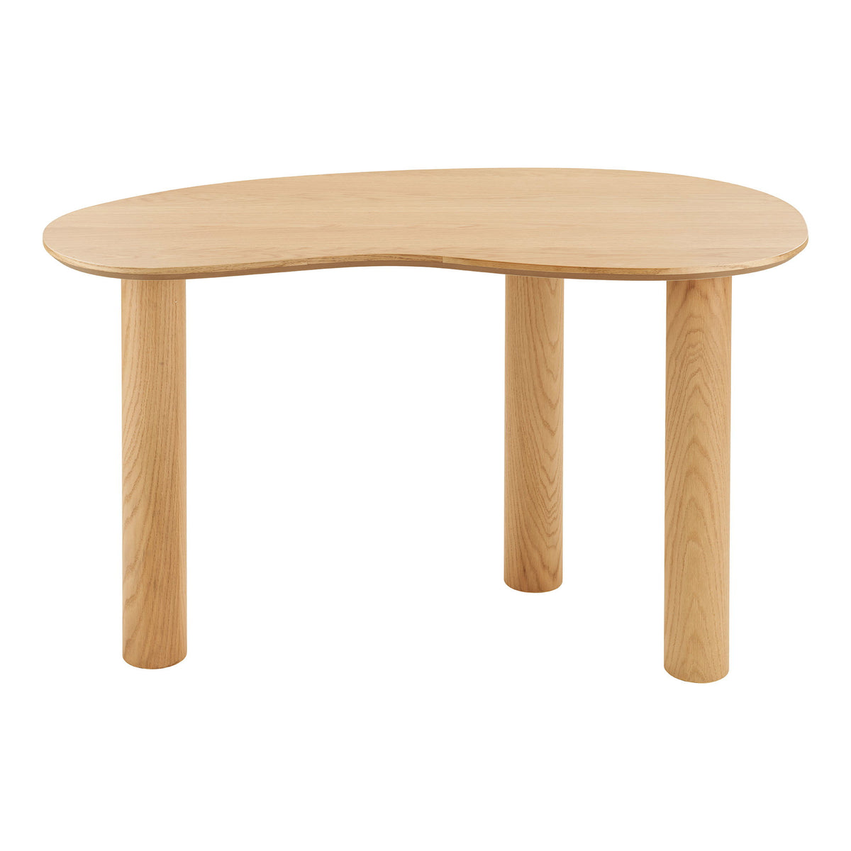 Livigno Skrivebord - Skrivebord, Eg/Egefiner, Organisk Form, Natur 60X120X75 Cm ⎮ 5713917046607 ⎮ 2402060 