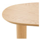Livigno Skrivebord - Skrivebord, Eg/Egefiner, Organisk Form, Natur 60X120X75 Cm ⎮ 5713917046607 ⎮ 2402060 