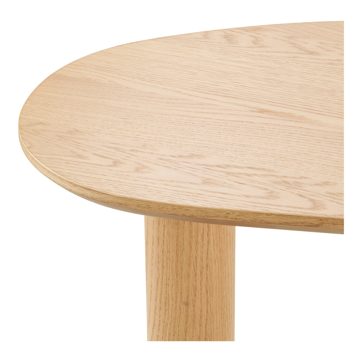 Livigno Skrivebord - Skrivebord, Eg/Egefiner, Organisk Form, Natur 60X120X75 Cm ⎮ 5713917046607 ⎮ 2402060 