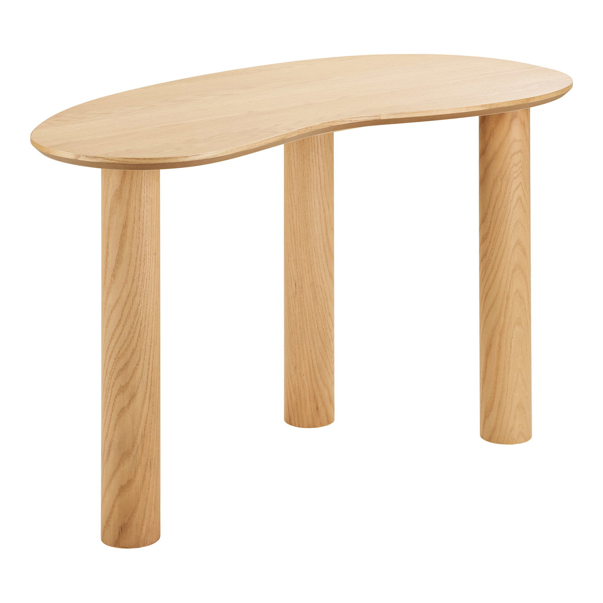 Livigno Skrivebord - Skrivebord, Eg/Egefiner, Organisk Form, Natur 60X120X75 Cm ⎮ 5713917046607 ⎮ 2402060 