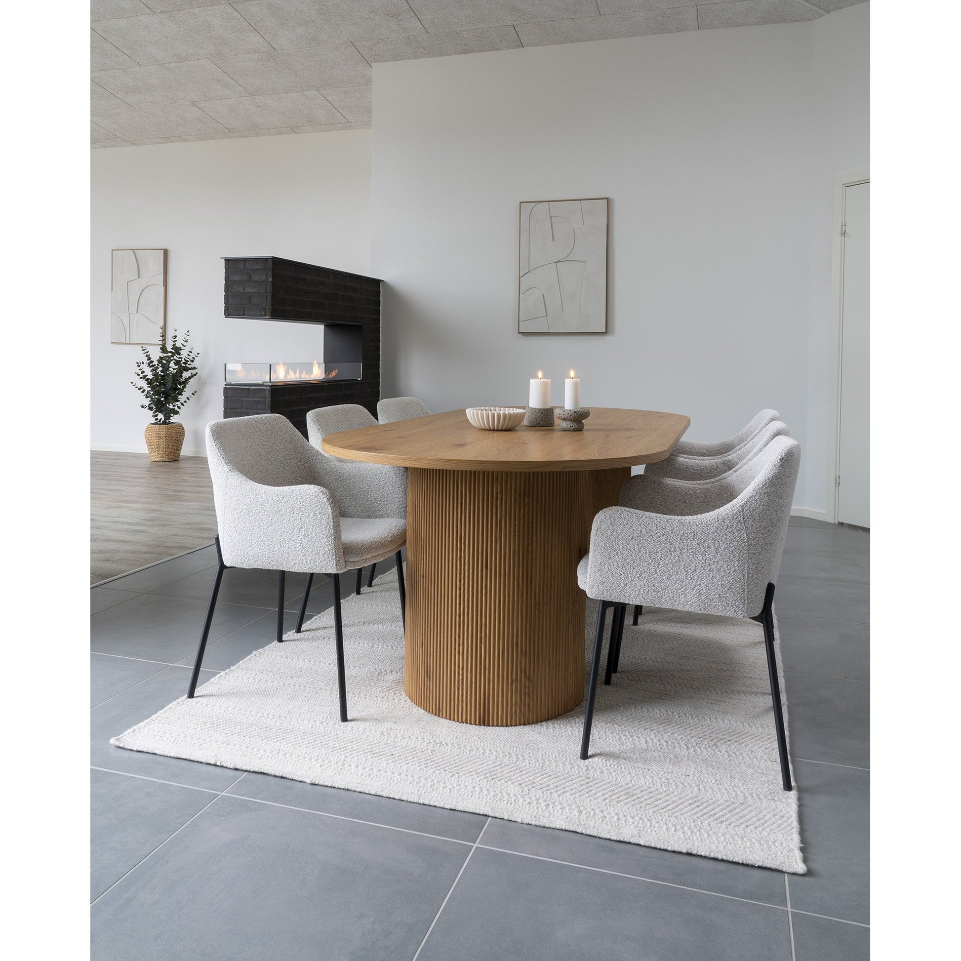 Boavista Spisebord - Spisebord, Natur 100X210X75 Cm ⎮ 5713917030156 ⎮ 2601011 