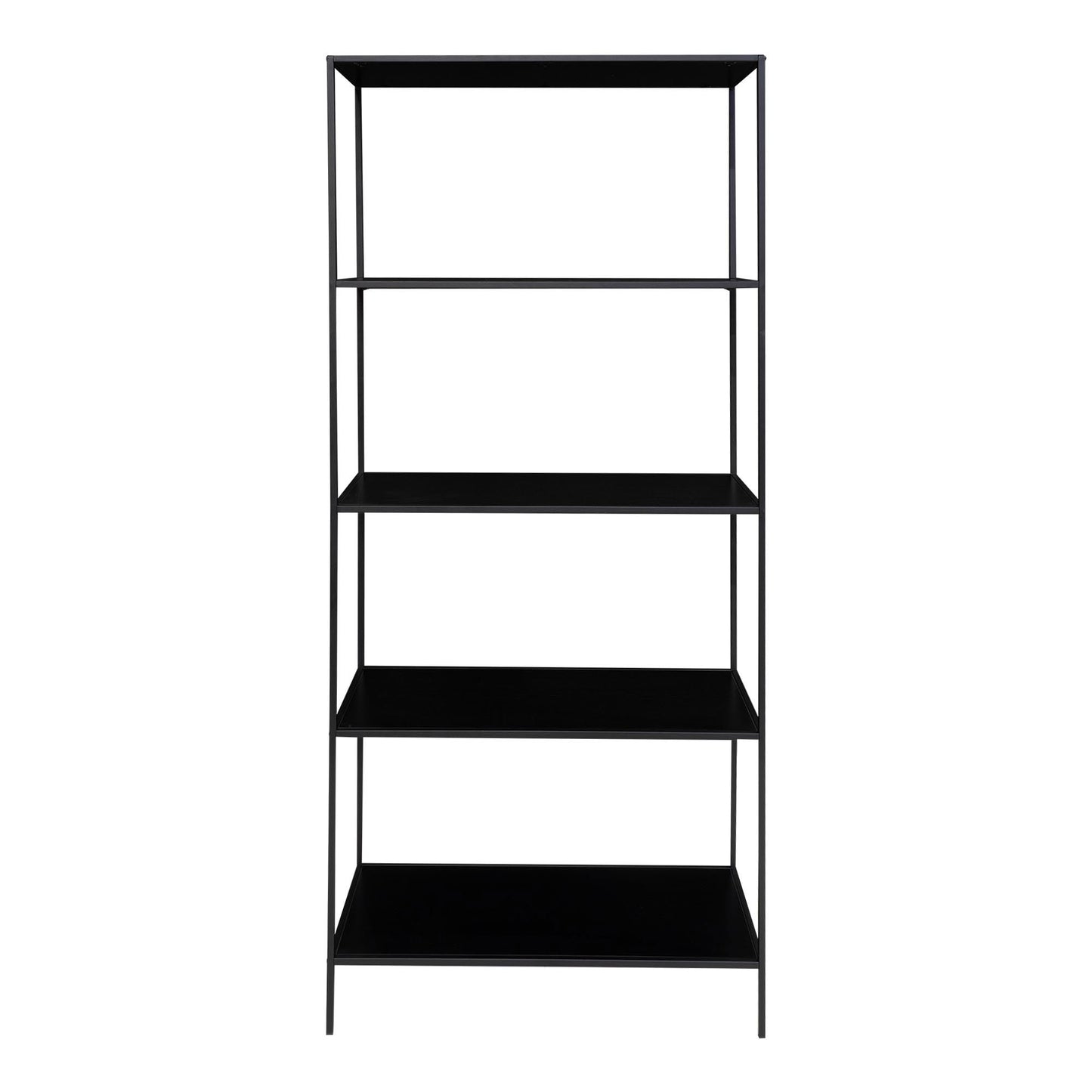 Vita Reol - Reol, 5 Hylder,  Metal, Sort 80X36X170 Cm ⎮ 5713917005031 ⎮ 3001100 