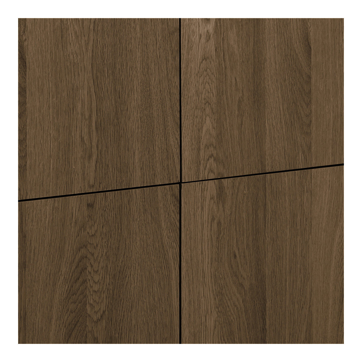 Darwin Skab - Skab, Egetræ, Mørkebrun 100X40X140 Cm ⎮ 5713917044795 ⎮ 3050101 