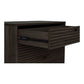 Kyoto Kommode - Kommode, 4 Skuffer, Egefiner, Smoked, Sorte Metalben 80X40X85 Cm ⎮ 5713917032488 ⎮ 3101006 