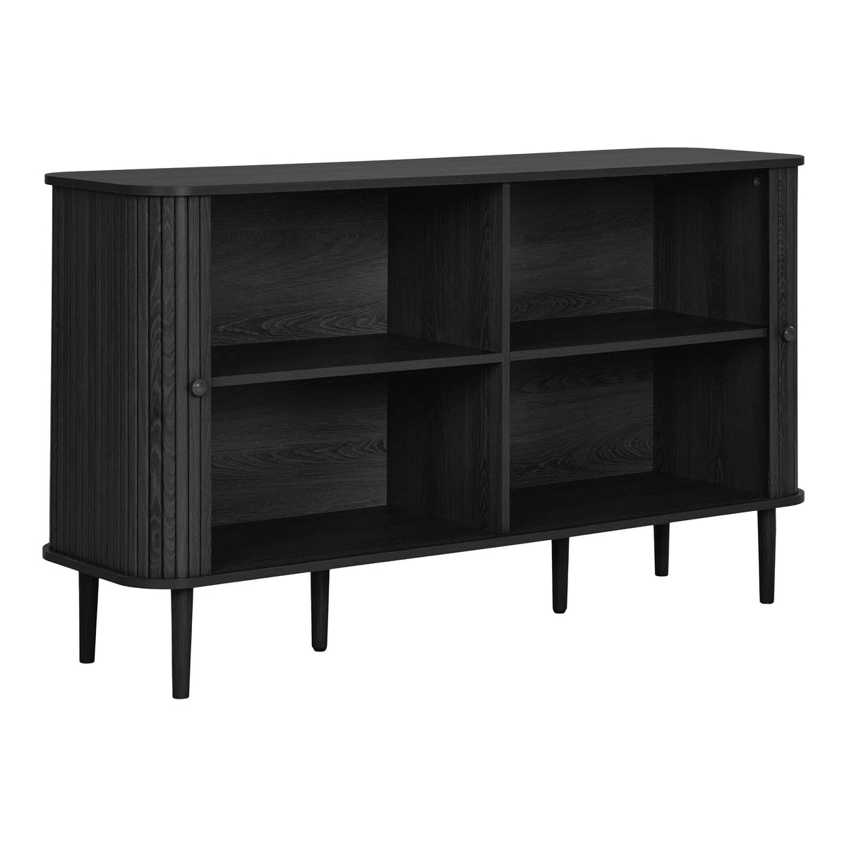 Nikko Skænk - Skænk, 2 Låger, Sort 140X40X79 Cm ⎮ 5713917047734 ⎮ 3103001 