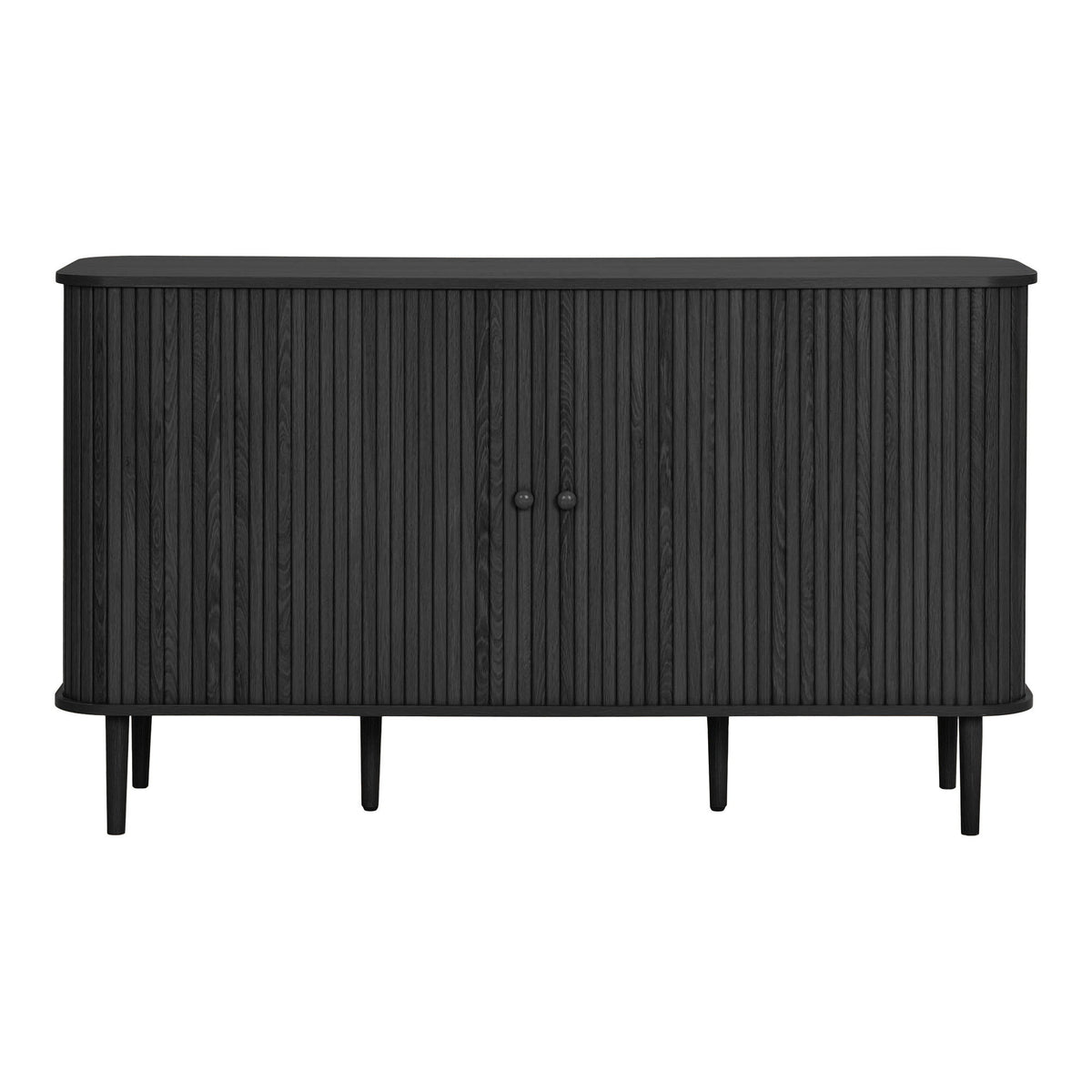 Nikko Skænk - Skænk, 2 Låger, Sort 140X40X79 Cm ⎮ 5713917047734 ⎮ 3103001 