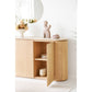 Larvik Skænk - Skænk, Granit/Ask Finer, Natur/Off White 180X40X85 Cm ⎮ 5713917046966 ⎮ 3150300