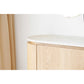 Larvik Skænk - Skænk, Granit/Ask Finer, Natur/Off White 180X40X85 Cm ⎮ 5713917046966 ⎮ 3150300