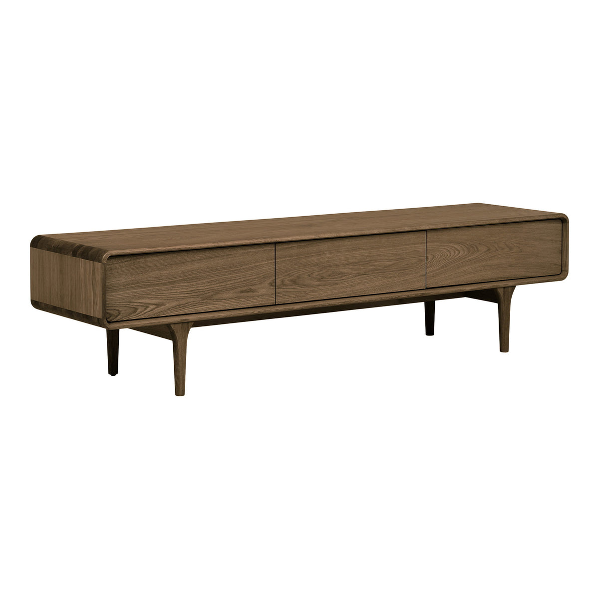 Darwin Tv-Bænk - Tv-Bænk, Egetræ, Mørkebrun 180X45X45 Cm ⎮ 5713917044771 ⎮ 3201021 