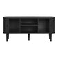Nikko Tv-Bænk - Tv-Bænk, 2 Låger, Sort 113X40X52 Cm ⎮ 5713917047710 ⎮ 3201040 