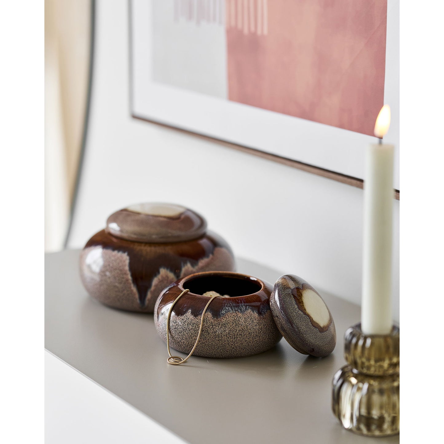 Rieti Reol - Reol, 4 Hylder, Metal, Sand 31X118X97 Cm ⎮ 5713917043071 ⎮ 3251013 