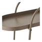 Empoli Barvogn - Barvogn, 2 Hylder, Stål, Brun 27,5X60X64 Cm ⎮ 5713917036264 ⎮ 3301020 
