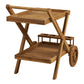 Pasaku Serveringsvogn - Serveringsvogn, Teak, Natur, 86X50X81 Cm ⎮ 5713917039562 ⎮ 3301500 
