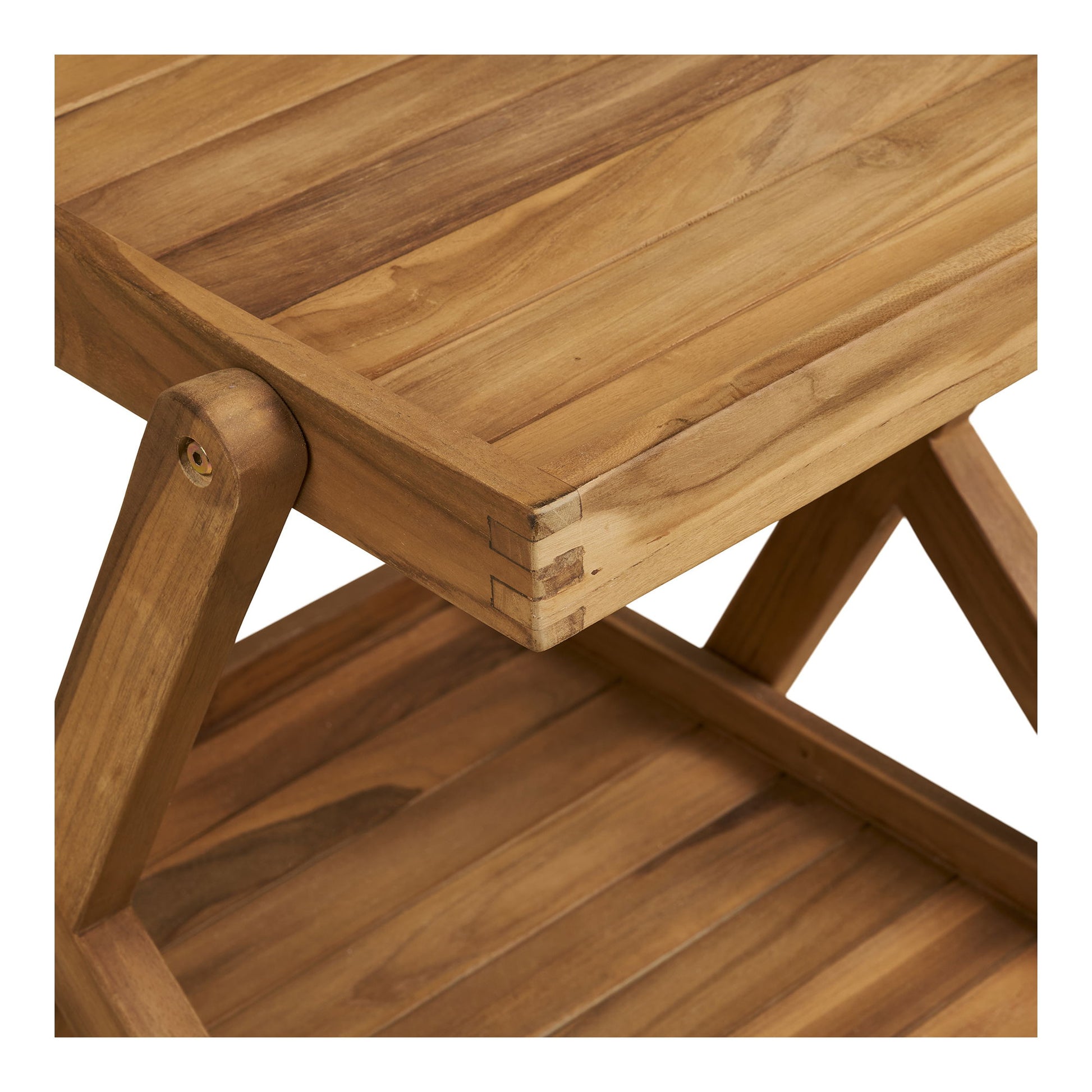 Pasaku Serveringsvogn - Serveringsvogn, Teak, Natur, 86X50X81 Cm ⎮ 5713917039562 ⎮ 3301500 