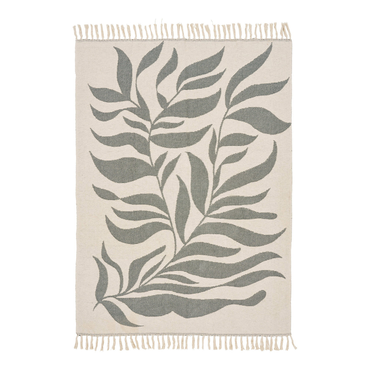 Loni Plaid - Plaid, Sand/Grøn 130X180 Cm ⎮ 5713917046454 ⎮ 3971021 