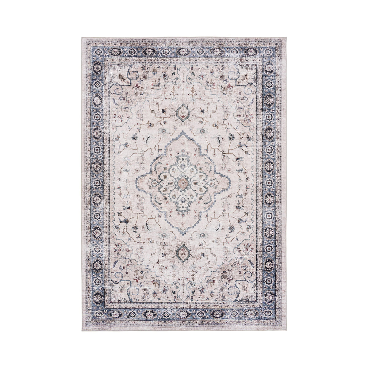 Havana Tæppe - Tæppe, Off White/Beige/Støvet Blå 160X230 Cm ⎮ 5713917045044 ⎮ 3981283 