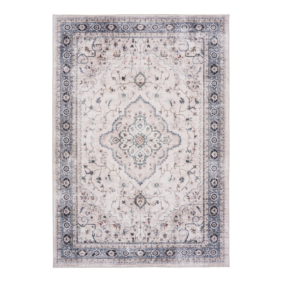 Havana Tæppe - Tæppe, Off White/Beige/Støvet Blå 200X300 Cm ⎮ 5713917045051 ⎮ 3981284 