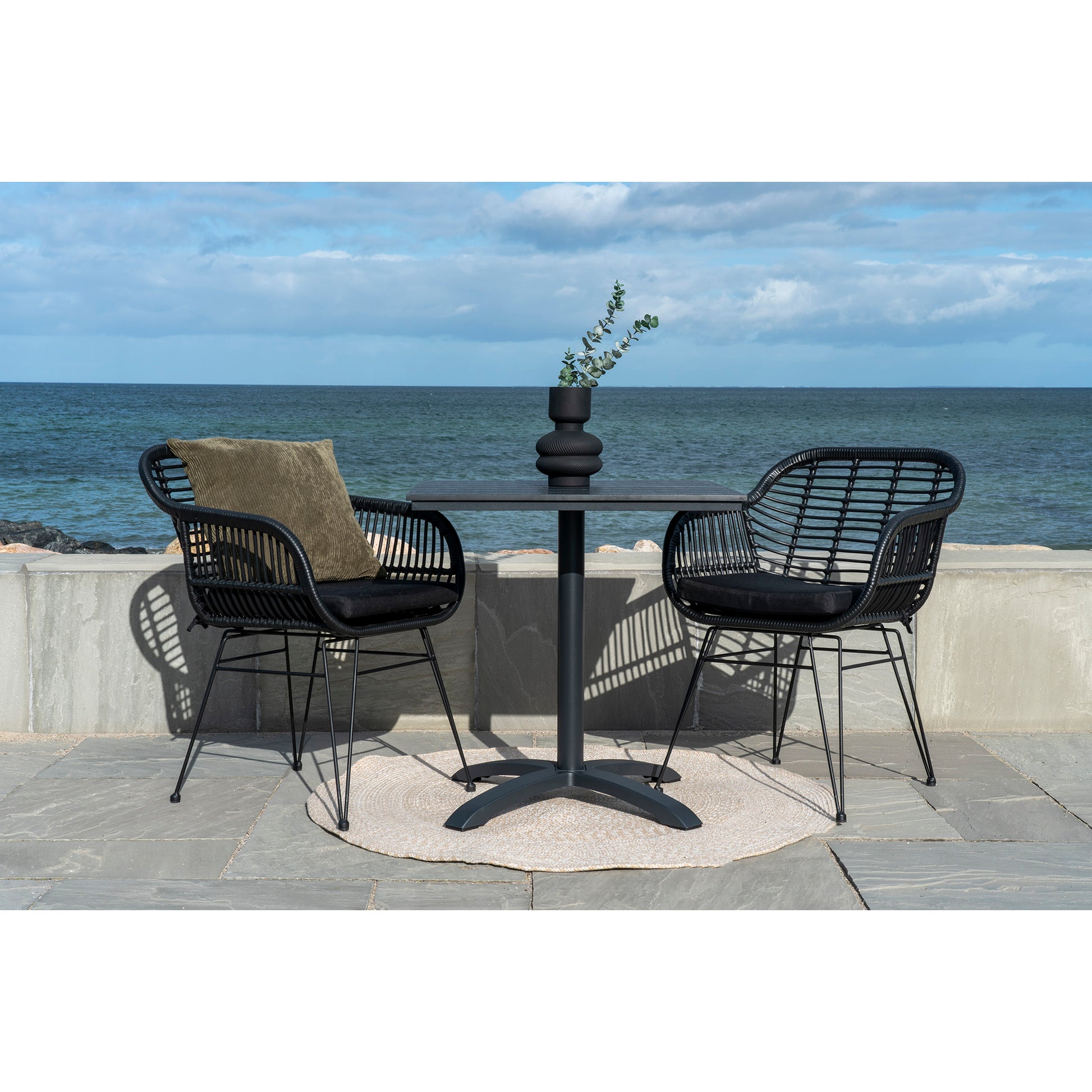 Menorca Tæppe - Menorca Tæppe, 100% Genanvendt Plastik, Sand Ø120 Cm ⎮ 5713917010820 ⎮ 3981300 