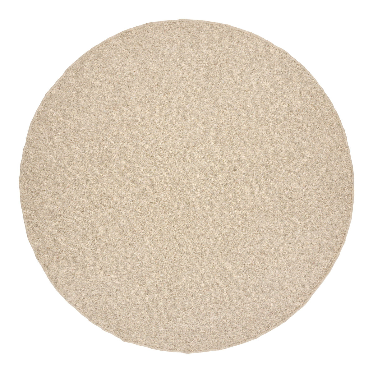 Bela Tæppe - Tæppe, Håndvævet, Beige, Ø240 Cm ⎮ 5713917044566 ⎮ 3981832 