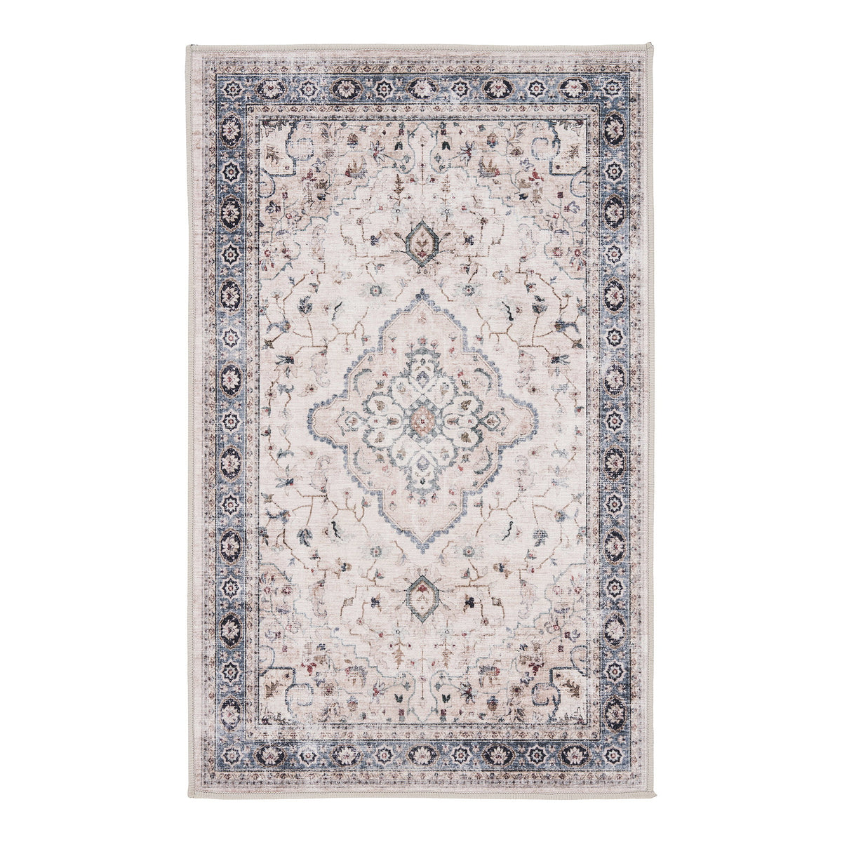 Havana Dørmåtte - Dørmåtte, Off White/Beige/Støvet Blå 50X80 Cm ⎮ 5713917045099 ⎮ 3990001 