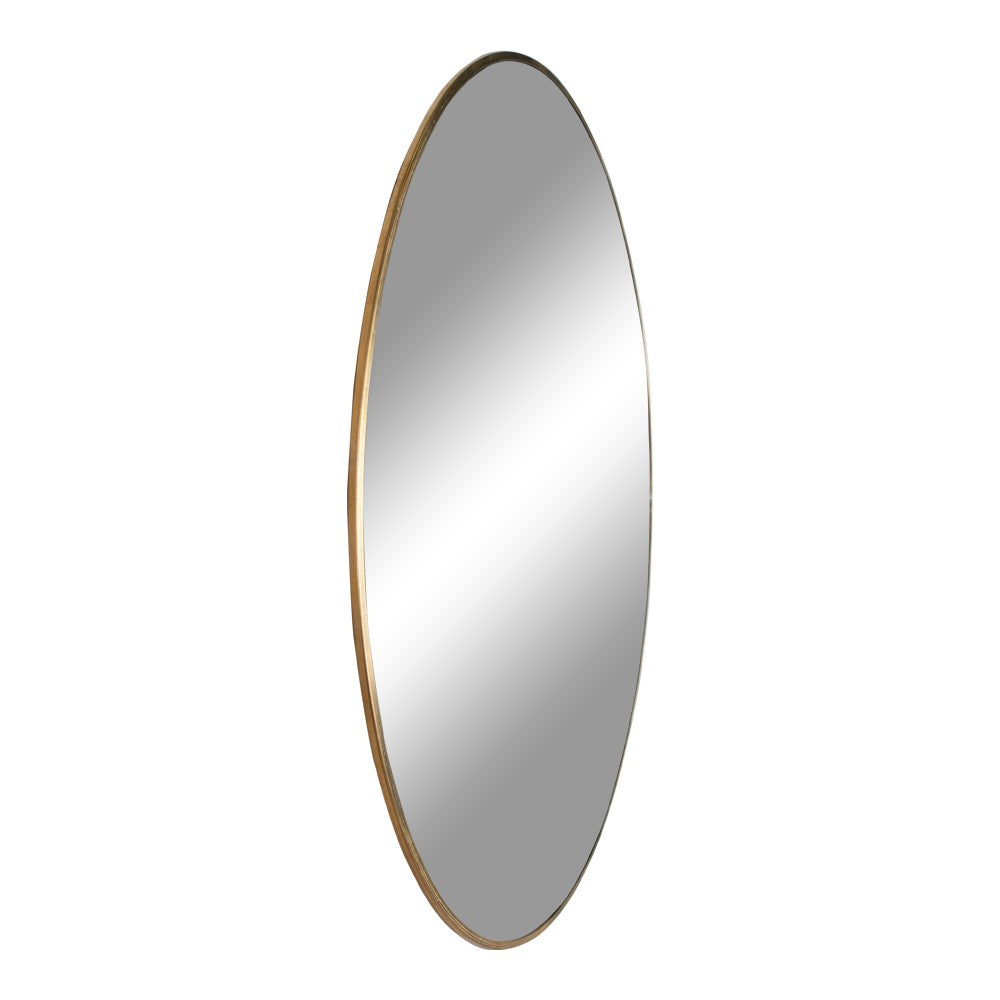 Jersey Spejl - Spejl I Stål, Messing Look, Ø100 Cm ⎮ 5713917004782 ⎮ 4001180 