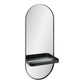 Olbia Spejl - Olbia Spejl, Metal Hylde, Metal, Sort 25X12X60 Cm ⎮ 5713917036288 ⎮ 4001651 