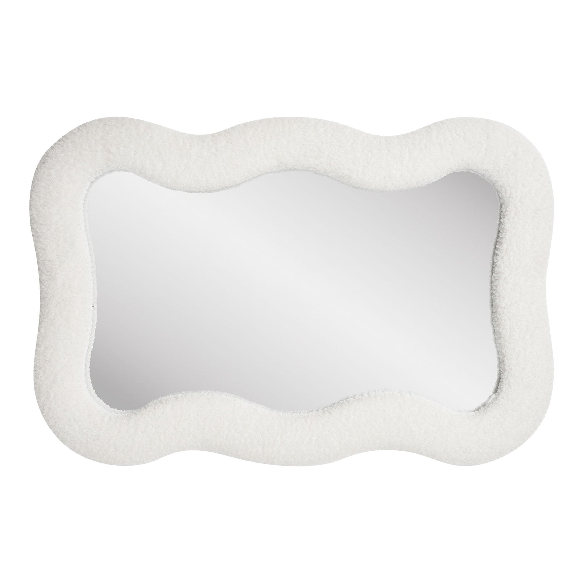 Bosaro Spejl - Spejl, Teddy, Hvid 80X54 Cm ⎮ 5713917038268 ⎮ 4001718 