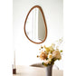 Luxon Spejl - Spejl, Organisk Form, Trælook, 50X80 Cm ⎮ 5713917045556 ⎮ 4001724 