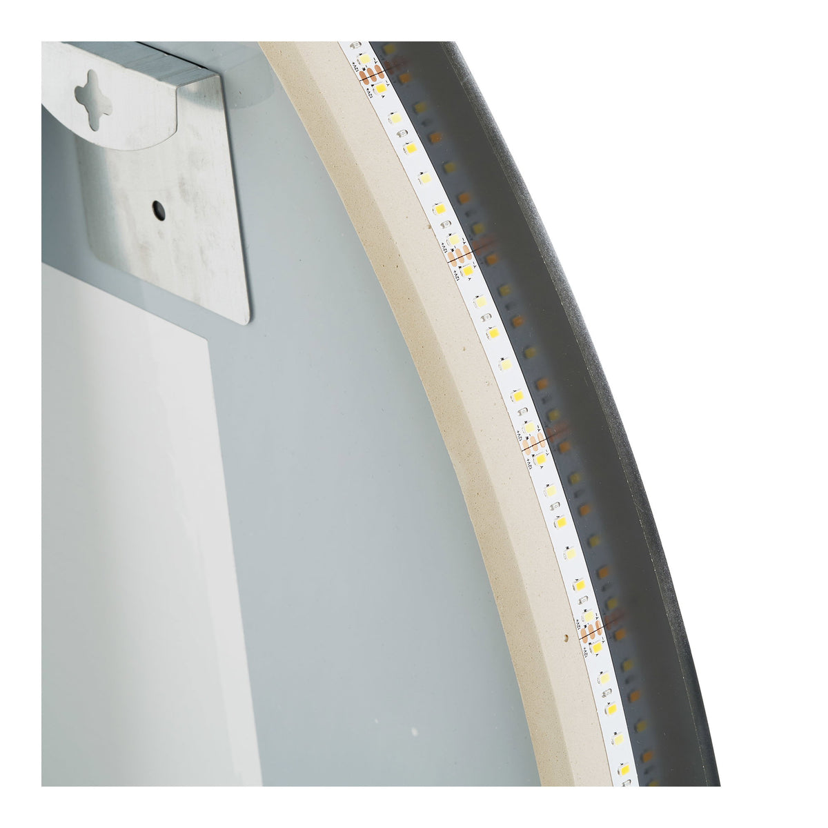 Kiama Spejl  - Spejl Med Led, Antidug Og 3 Lysniveauer, Ø80 Cm   ⎮ 5713917045976 ⎮ 4201727 