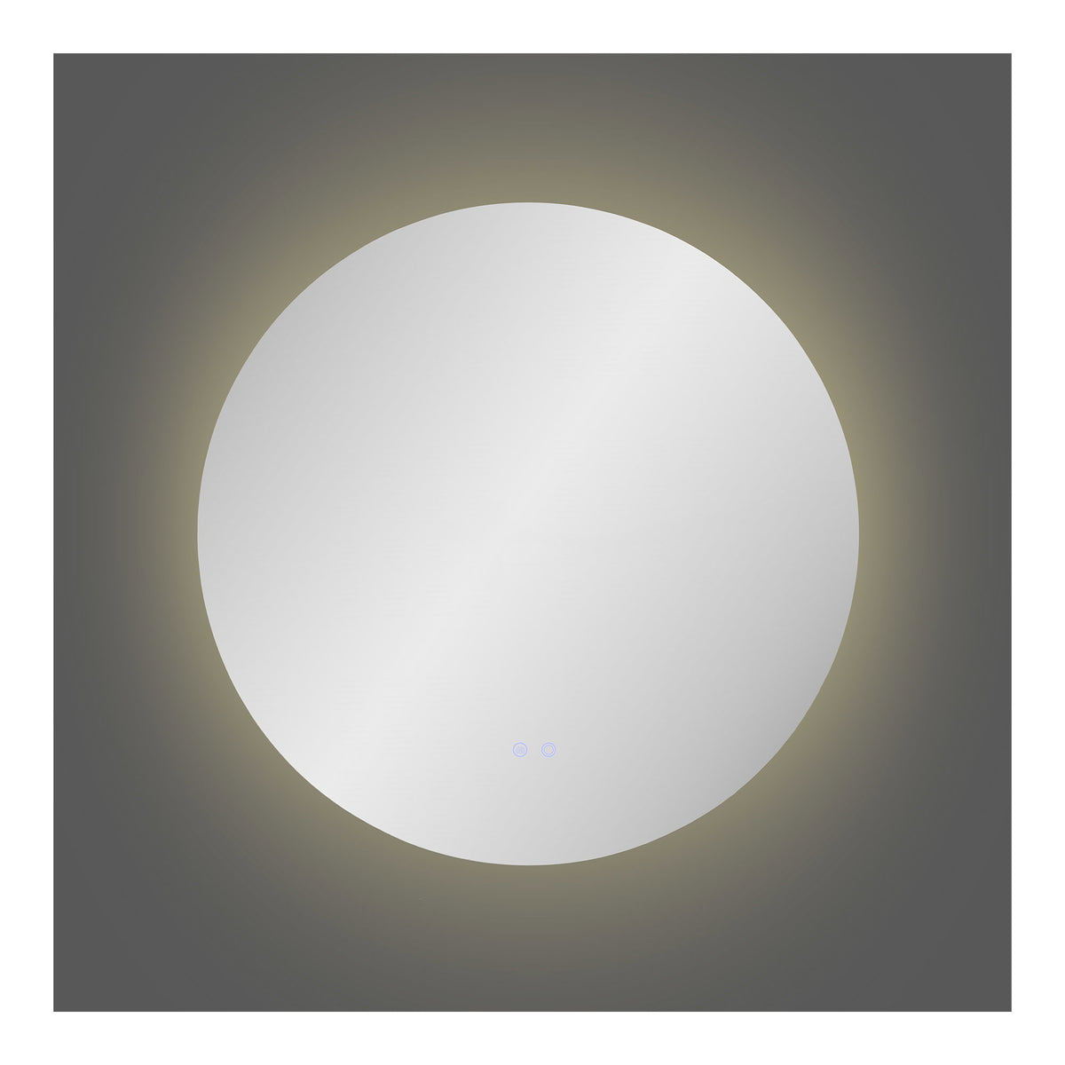 Kiama Spejl  - Spejl Med Led, Antidug Og 3 Lysniveauer, Ø80 Cm   ⎮ 5713917045976 ⎮ 4201727 