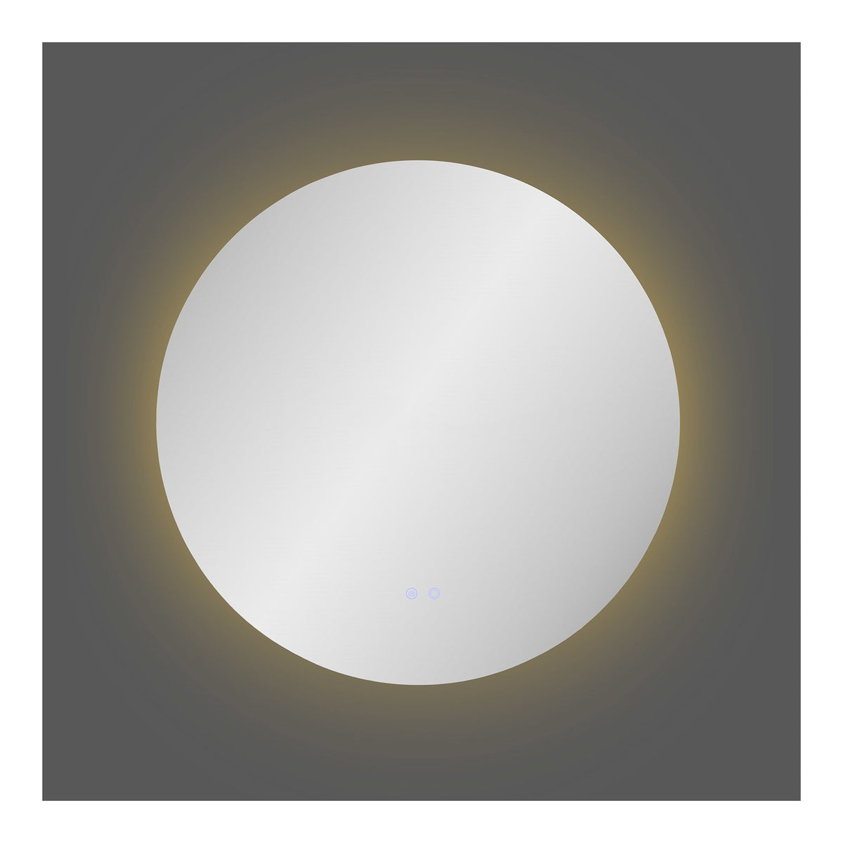 Kiama Spejl  - Spejl Med Led, Antidug Og 3 Lysniveauer, Ø80 Cm   ⎮ 5713917045976 ⎮ 4201727 