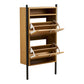 Barco Skoskab - Skoskab, Egetræslook 62X26X118 Cm ⎮ 5713917037919 ⎮ 4271010 