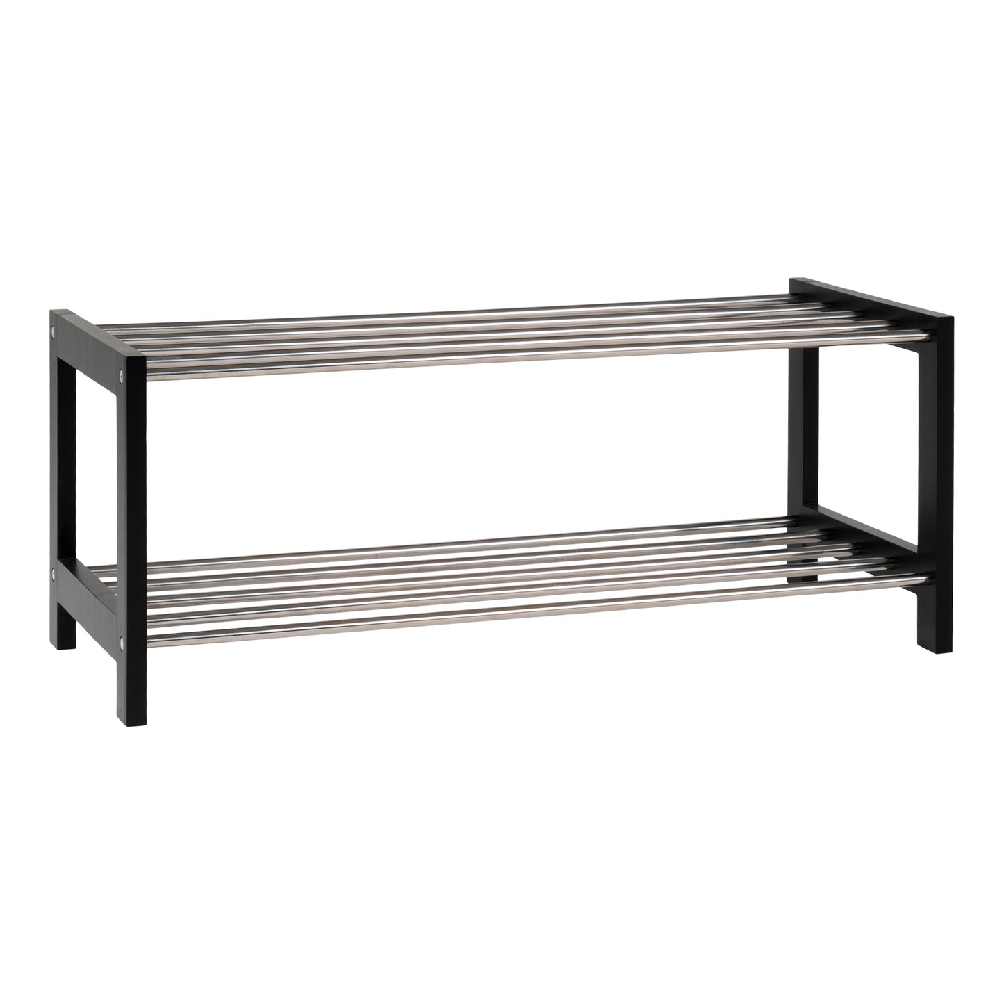 Padova Skoreol - Skoreol, Træ/Stål, 2 Hylder, Sort78X34 Cm ⎮ 5713917002375 ⎮ 4291095 