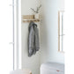 Rocca Væghylde Med Knager - Væghylde Med Knager, Beige 50X12X16 Cm ⎮ 5713917038282 ⎮ 4292041 