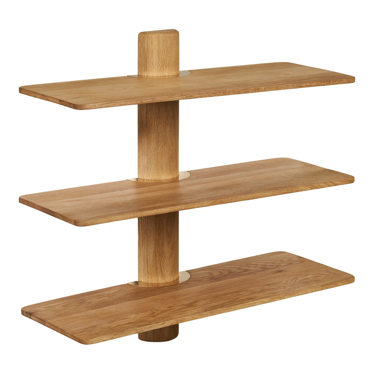 Calcata Væghylde - Væghylde, 3 Hylder, Egetræ 55X22X55,5 Cm ⎮ 5713917047352 ⎮ 4294014 