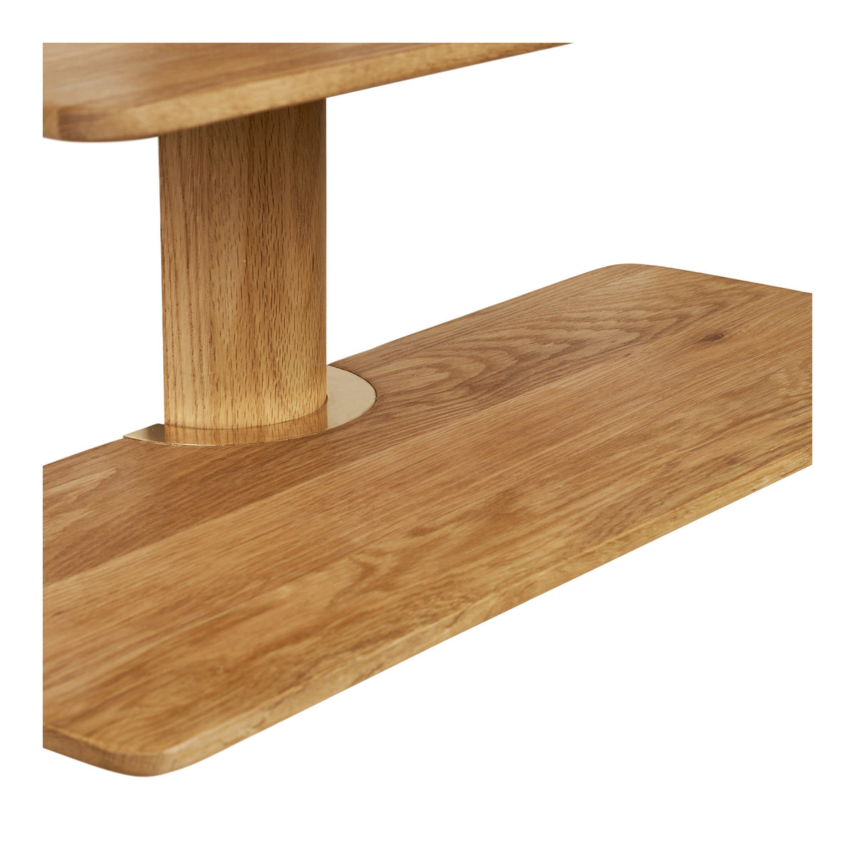 Calcata Væghylde - Væghylde, 3 Hylder, Egetræ 55X22X55,5 Cm ⎮ 5713917047352 ⎮ 4294014 