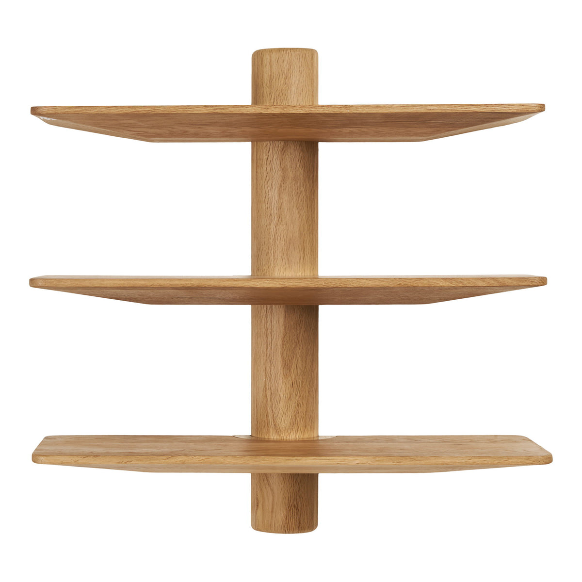 Calcata Væghylde - Væghylde, 3 Hylder, Egetræ 55X22X55,5 Cm ⎮ 5713917047352 ⎮ 4294014 