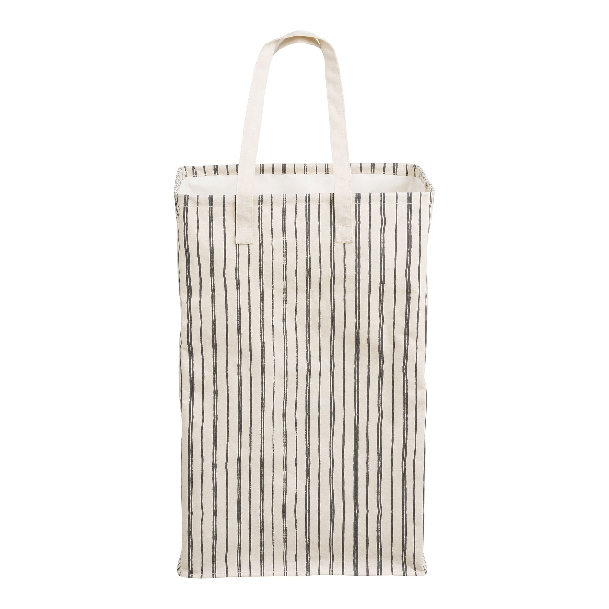 Argos Vasketøjskurv - Vasketøjskurv, Stof, Beige/Sort 38X28X58 Cm ⎮ 5713917039487 ⎮ 4390001 