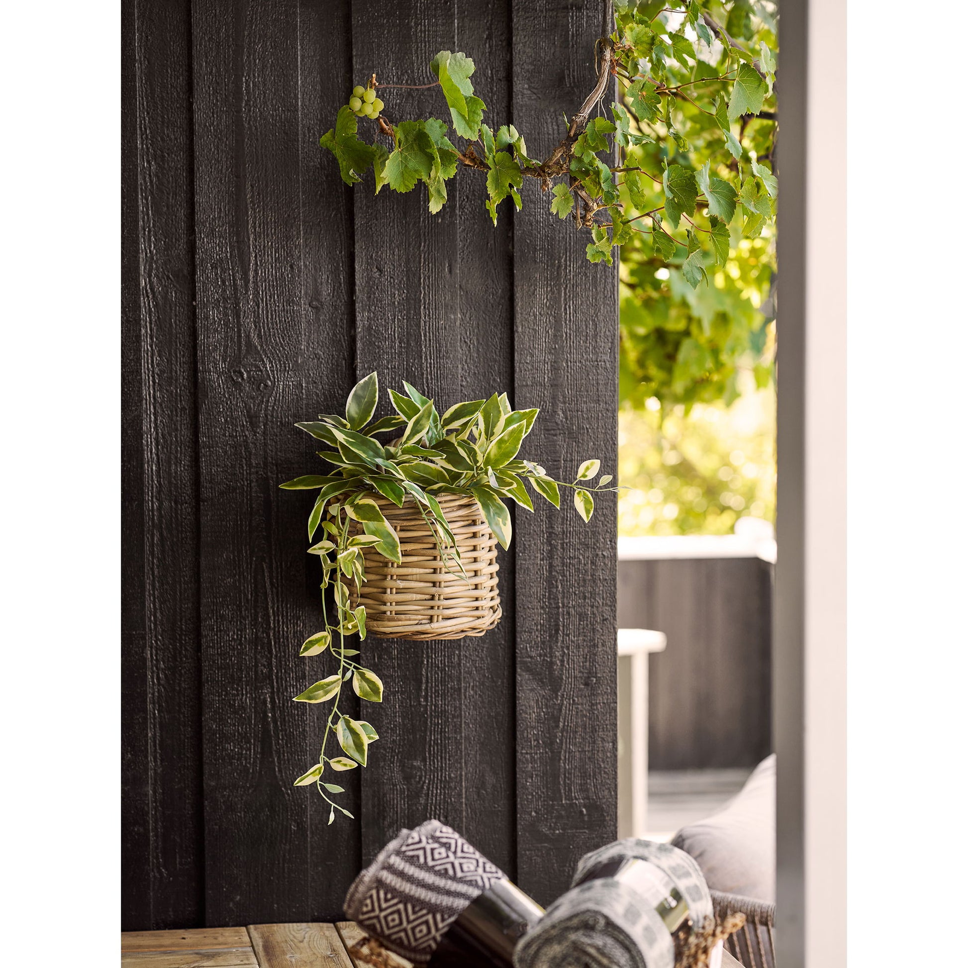 Keli Kurv - Kurv, Kubu Rattan, Natur, 37X23X27 Cm ⎮ 5713917040964 ⎮ 4401188 