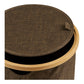 Noto Kurv - Kurv, Rund, Bambus/Stof, Brun, Ø30X20 Cm ⎮ 5713917045358 ⎮ 4401575 