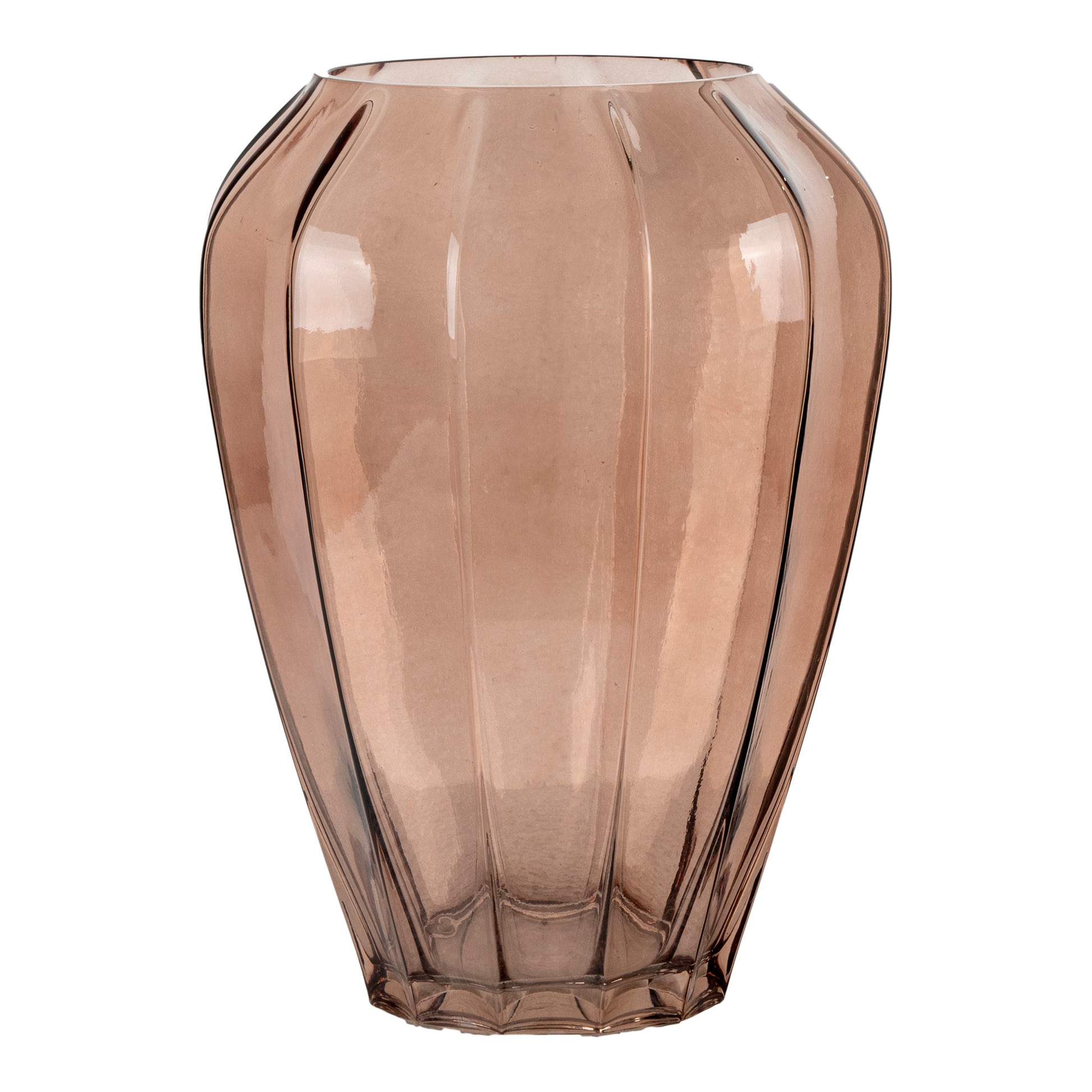 Vase - Vase, Glas, Brun, Ø22X29 Cm ⎮ 5713917022168 ⎮ 4441375 