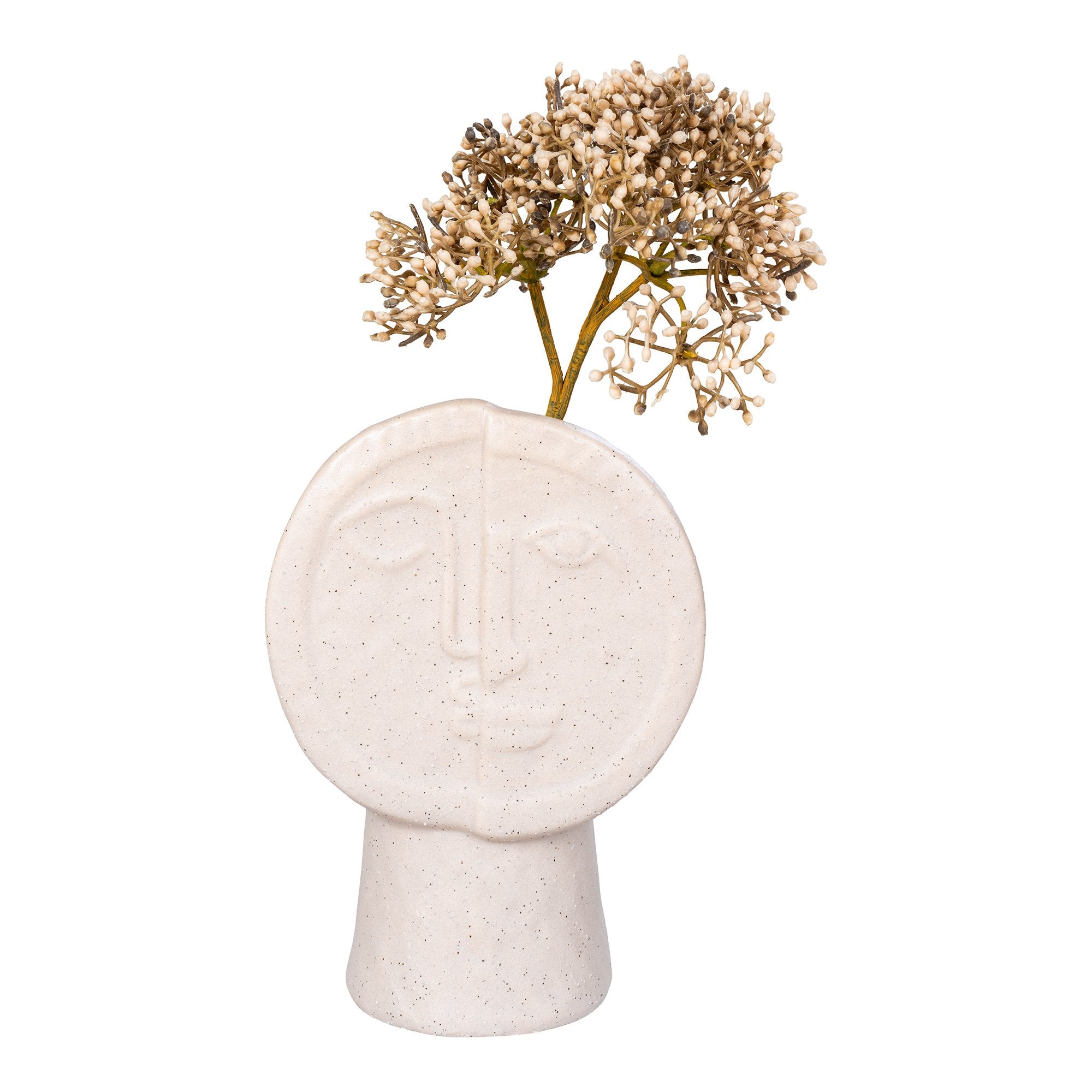 Vase - Vase, Keramik, Beige, 12X7,5X17,5 Cm ⎮ 5713917029242 ⎮ 4441701 