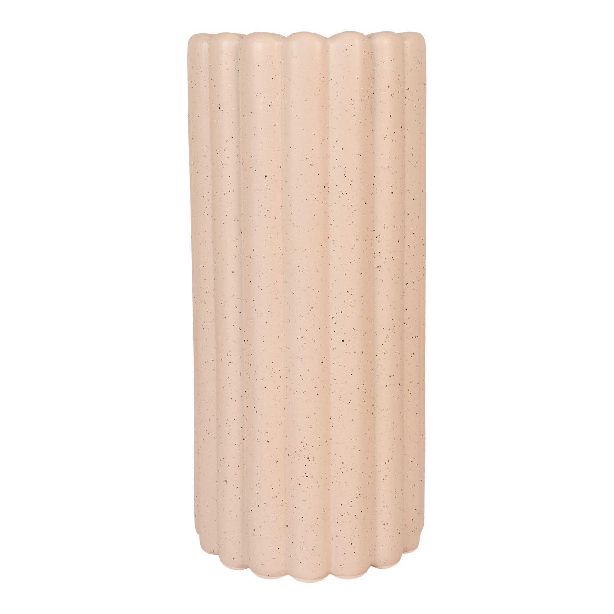 Vase - Vase I Keramik, Rosa, Cylinder, Ø15X33 Cm ⎮ 5713917019939 ⎮ 4441715 